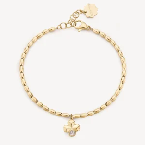 Online Bracciale Chakra Quadrifoglio Gioielli | BHKB209 Donna Gioielli Moda Donna | Idee Regalo
