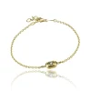 Hot Bracciale Chimento Donna Double Optima in Oro Giallo e Diamante cod.1B10260B11190 Donna Gioielli Donna