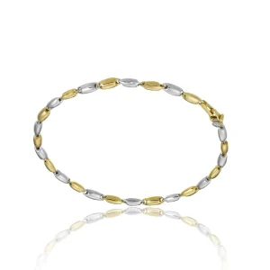 Fashion Bracciale In Oro Giallo e Oro Bianco | 1B05314ZB2 Donna Gioielli Donna | Gioielli Uomo
