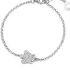 Online Bracciale Con Angelo Double Face In Argento E Zirconi Bianchi Giannotti | GIA340 Donna Gioielli Moda Donna
