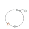 Outlet Bracciale Con Angelo E Cuore In Argento Rosato Giannotti | GIA396 Donna Gioielli Moda Donna