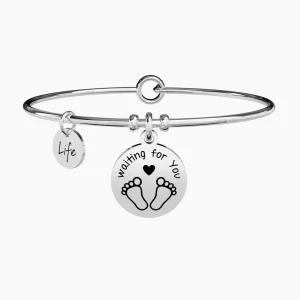 Hot Bracciale Con Ciondolo Maternità Rigido Gioielli | 731287 Donna Gioielli Moda Donna | Idee Regalo