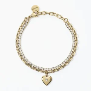 Online Bracciale Con Pendente Cuore Donna Gioielli | 232317 Donna Gioielli Moda Donna