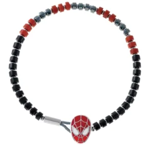 Discount Bracciale Con Perline Spider Man Gioielli |  B600629QML-8.CS Gioielli Moda Bimbi