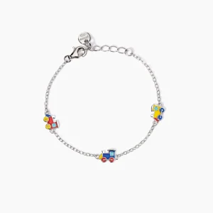 Hot Bracciale Con Trenini Smaltati Gioielli | 533914 Gioielli Moda Bimbi