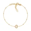 Hot Bracciale Cuore In Argento Dorato Gioielli Coccole | BRGOCUG3 Donna Gioielli Moda Donna