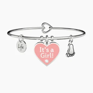 Sale Bracciale Cuore It's A Girl Gioielli Special Moments | 731710 Donna Gioielli Moda Donna | Idee Regalo