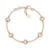 New Bracciale "Cuore Multiplo" In Argento Gioielli Coccole | BRGOCUR1 Donna Gioielli Moda Donna