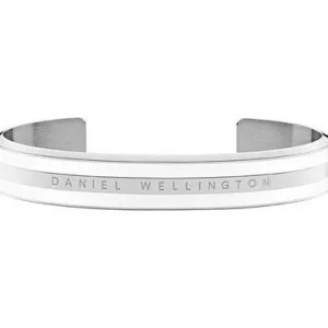 Best Daniel Wellington Classic Bracelet Silver Satin White | DW00400008 Donna Gioielli Moda Donna