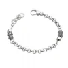 Outlet Bracciale Donna A Catena In Argento Gioielli | BM2227 Donna Gioielli Moda Donna