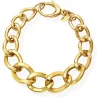 Outlet Bracciale Donna A Catena In Argento Dorato Gioielli | BRPR05G Donna Gioielli Moda Donna
