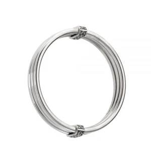 New Bracciale Donna A Tre Cerchi In Argento | BM2222/1 Donna Gioielli Moda Donna