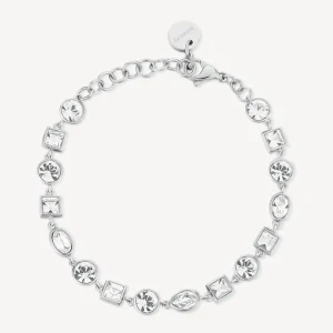 New Bracciale Donna Con Cristalli Symphonia Gioielli | BYM168 Donna Gioielli Moda Donna | Idee Regalo