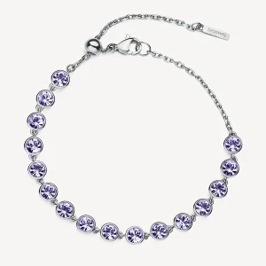 Sale Bracciale Donna Con Cristalli Tanzanite Symphonia Gioielli | BYM153 Donna Gioielli Moda Donna | Idee Regalo