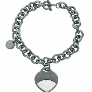 Best Bracciale Donna Con Cuore Gioielli Objects Glitter | BR-353 Donna Gioielli Moda Donna