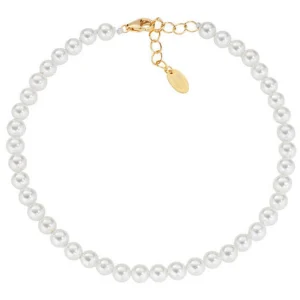Online Bracciale Donna Con Perle Swarovski 6 mm | BRPE60SWGB16 Donna Gioielli Moda Donna | Idee Regalo