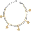 New Bracciale Donna Con Stelle Objects Twice | BR-654 Donna Gioielli Moda Donna