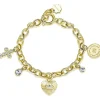 Hot Bracciale Donna Croce Cuore Gioielli Chakra | BHKB120 Donna Gioielli Moda Donna