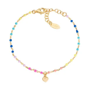 Hot Bracciale Donna Cuore Gioielli Amen Amore | BRSMCUGM3 Donna Gioielli Moda Donna