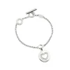 New Bracciale Donna "Cuore" In Argento Gioielli   Lady | 233073 Donna Gioielli Moda Donna