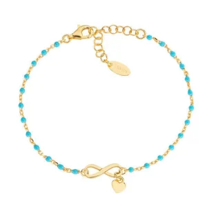 Hot Bracciale Donna Cuore Infinito Gioielli Amore | BRSMINGT1 Donna Gioielli Moda Donna