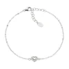 Best Bracciale Donna Due Cuori Gioielli | BRCBBZ3 Donna Gioielli Moda Donna | Idee Regalo
