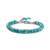 Hot Bracciale Donna Encanto Aulite Celeste E Argento Mariacristinasterling | G4312 Donna Gioielli Moda Donna