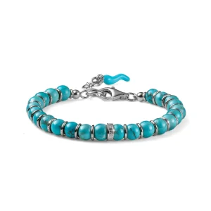 Hot Bracciale Donna Encanto Aulite Celeste E Argento Mariacristinasterling | G4312 Donna Gioielli Moda Donna