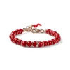 Online Bracciale Donna Encanto Corallo Rosso E Argento Mariacristinasterling | G4311R Donna Gioielli Moda Donna