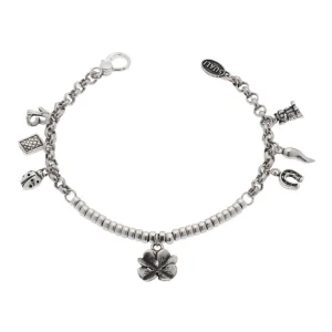 Sale Bracciale Donna "Fortuna" In Argento Gioielli | BM2027 Donna Gioielli Moda Donna