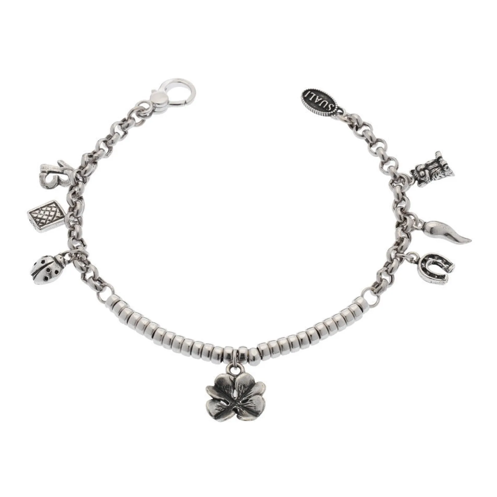 bracciale_donna_fortuna_i_0.webp Sale Bracciale Donna "Fortuna" In Argento Gioielli | BM2027 Donna Gioielli Moda Donna