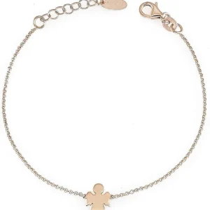 Outlet Bracciale Donna Gioielli Con Charm Angelo | BRAR3 Donna Gioielli Moda Donna