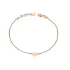 Discount Bracciale Donna Gioielli Con Charm Cuore Rosè | BRHR3 Donna Gioielli Moda Donna