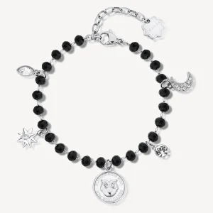 Outlet Bracciale Donna Gufo Portafortuna Gioielli Chakra | BHKB130 Donna Gioielli Moda Donna