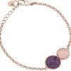 Outlet Bracciale Donna In Acciaio Rosè Gioielli Brace | 231226 Donna Gioielli Moda Donna