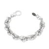 Hot Bracciale Donna In Argento Con Anelli Gioielli | BM1969 Donna Gioielli Moda Donna