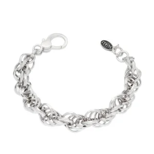 Hot Bracciale Donna In Argento Con Anelli Gioielli | BM1969 Donna Gioielli Moda Donna