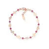 Hot Bracciale Donna In Argento E Cristalli Rubini Gioielli Elegance | BRCQSRR Donna Gioielli Moda Donna