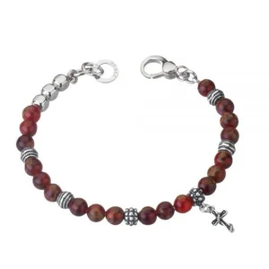 Sale Bracciale Donna In Argento Con Crocifisso Gioielli | BM3118 Donna Gioielli Moda Donna