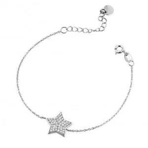 Best Bracciale Donna In Argento Con Stella Gioielli Pane | BRMS 035 Donna Gioielli Moda Donna