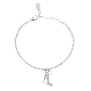 Outlet Bracciale Donna In Argento E Zirconi Gioielli | 533185 Donna Gioielli Moda Donna