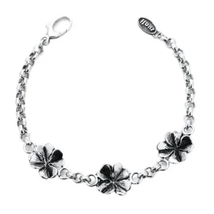 Best Bracciale Donna In Argento Con Margherite Suali | BM1603 Donna Gioielli Moda Donna