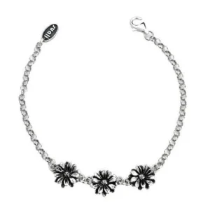 Best Bracciale Donna In Argento Con Margherite Gioielli | BM1586 Donna Gioielli Moda Donna