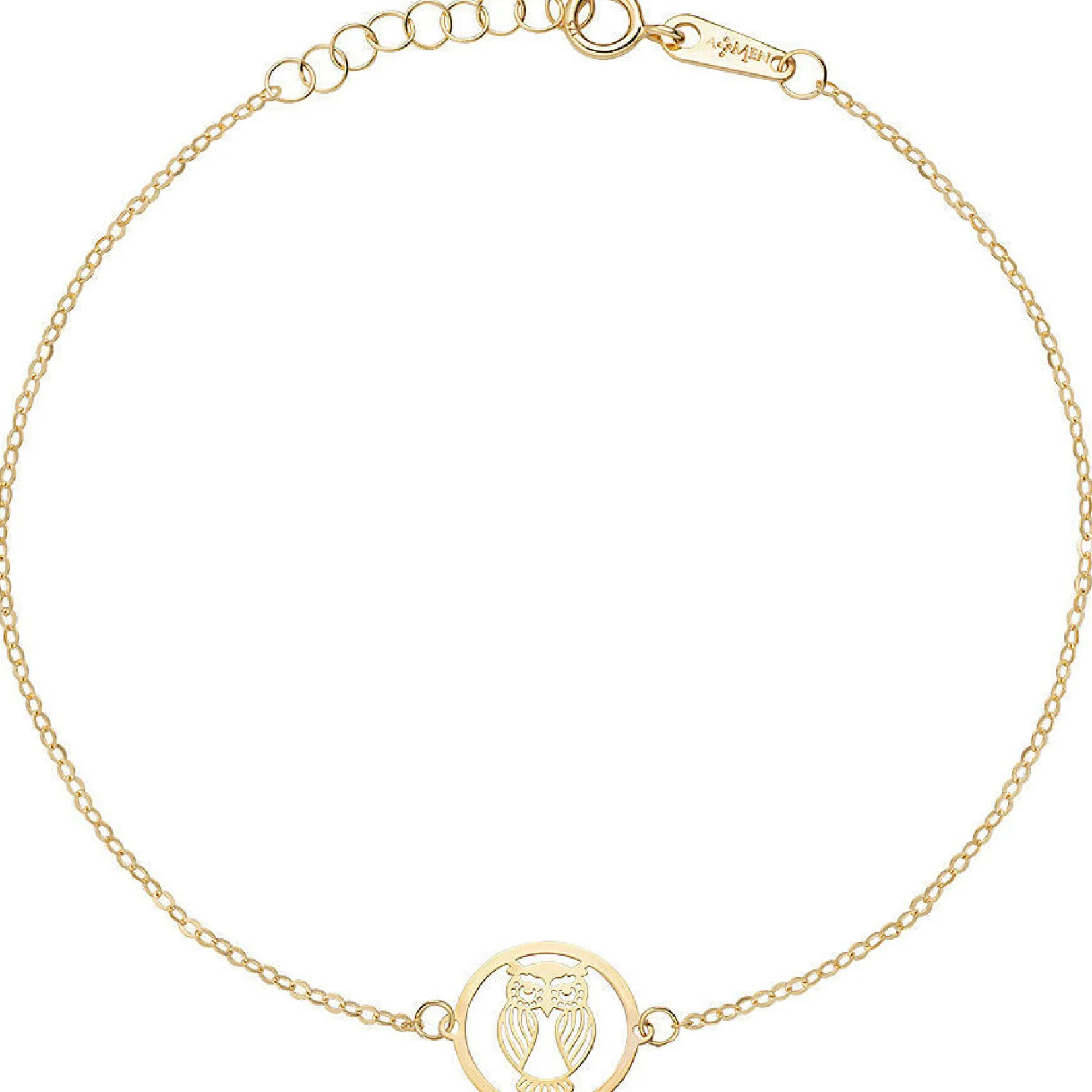 bracciale_donna_in_oro_co_0-7.webp Online Bracciale Donna In Oro Con Gufo Gioielli | AU9BRGUG3 Donna Gioielli Moda Donna