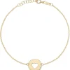 Best Bracciale Donna In Oro Con Cuore Gioielli | AU9BRCUVG3 Donna Gioielli Moda Donna