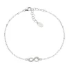 New Bracciale Donna Infinito Con Zirconi Bianchi Gioielli | BRIBBZ3 Donna Gioielli Moda Donna | Idee Regalo