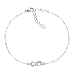 New Bracciale Donna Infinito Con Zirconi Bianchi Gioielli | BRIBBZ3 Donna Gioielli Moda Donna | Idee Regalo