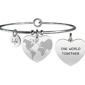 Online Bracciale Donna Love Mondo a Cuore | 731089 Donna Gioielli Moda Donna
