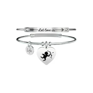 Sale Bracciale Donna Love Cuore Cupido | 731274 Donna Gioielli Moda Donna