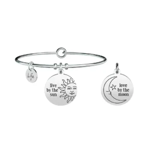 New Bracciale Donna Philosophy  Live by the Sun Love By The Moon | 731310 Donna Gioielli Moda Donna